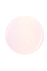 Pretty Pink badge nail polish sample color swatch isolated in white background